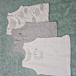 Cotton 6-12mo Tanktops